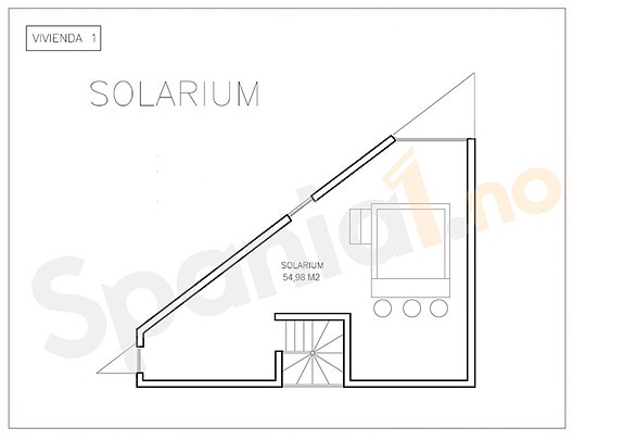 Plantegning takterrasse