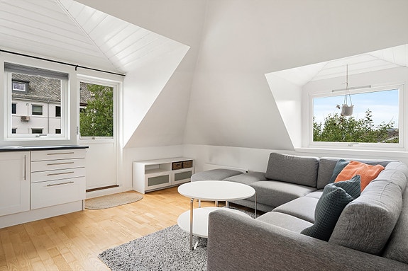 Lisa Blankenburgh Nilsen v/ Nordic Bolig presenterer Søndre Skogveien 37A.