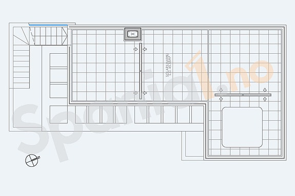 Plantegning Takterrasse
