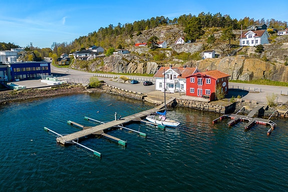 Unik beliggenhet på bryggekanten