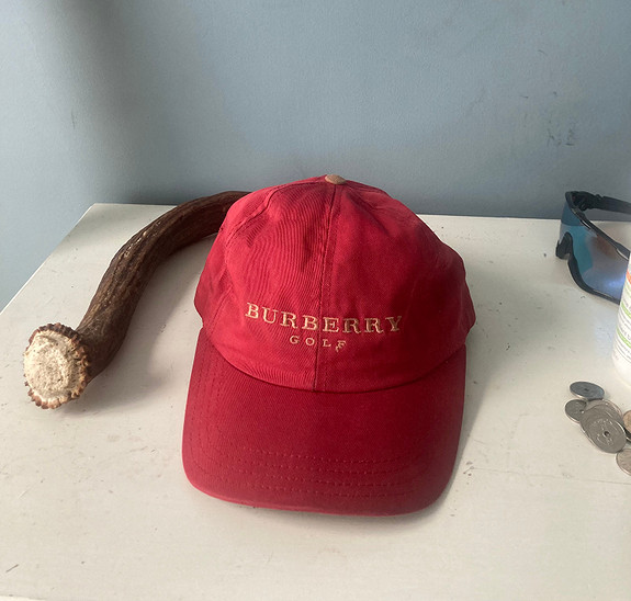 Burberry golf best sale cap