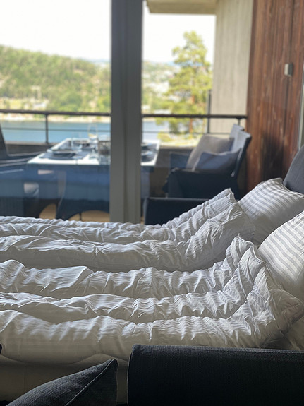 Kragerø Resort, 2-roms leilighet, balkong med sjøutsikt