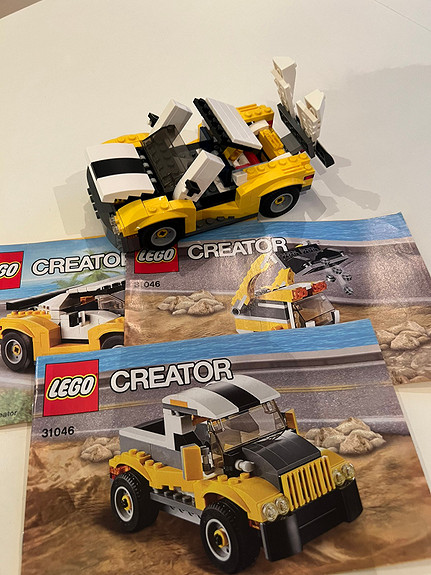 Lego creator cheap fast car 31046