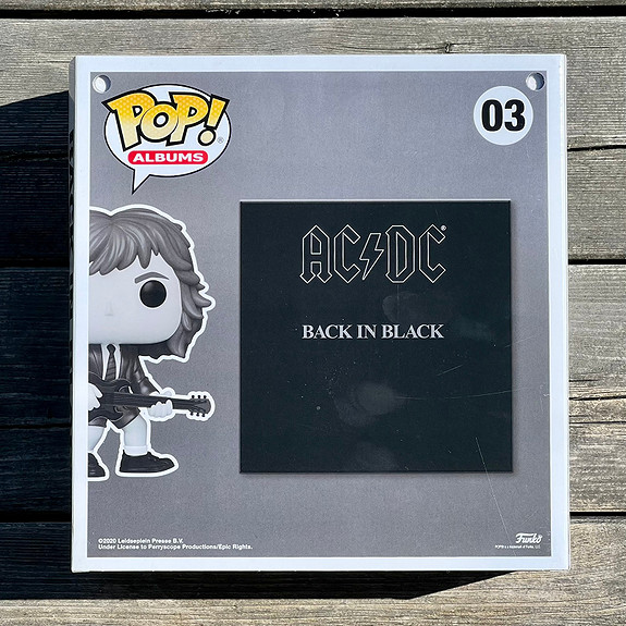 Funko Pop! Albums: AC/DC Back in Black (03) Excl. to Walmart