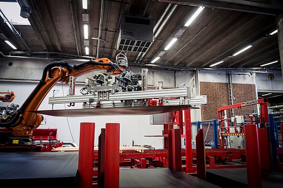 Automatisk plateplukker