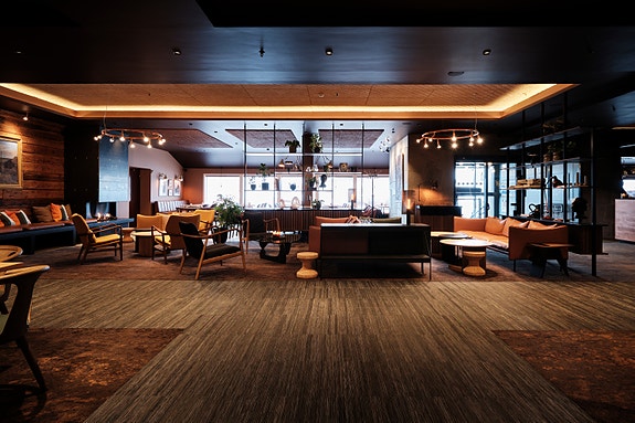 Lobby og resepsjonsområdet