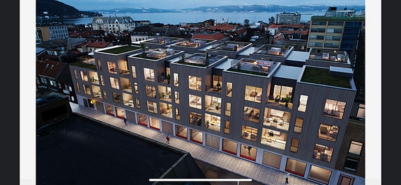 Fasaden sør