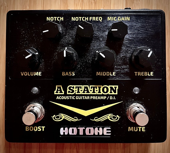 Hotone A Station Acoustic guitar preamp / DI FINN