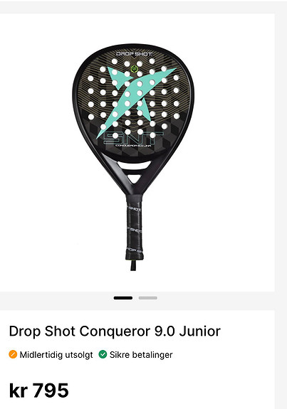 Drop shot conqueror 9.0 jr | FINN torget