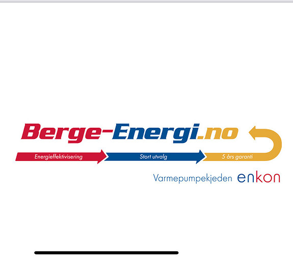 Berge Energi Service AS - Varmepumpekjeden Enkon logo