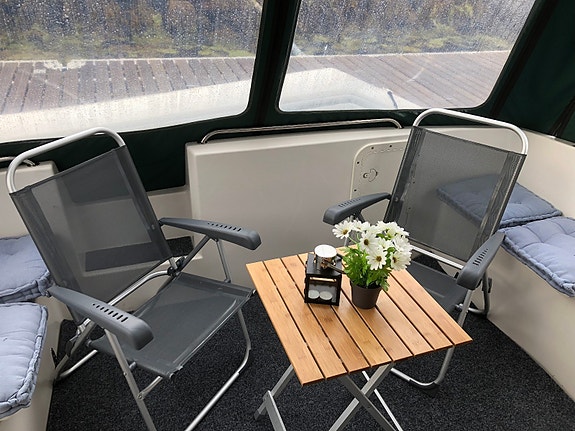 Viksund 270 St. Cruz med flybridge og gummijolle 22 of 25