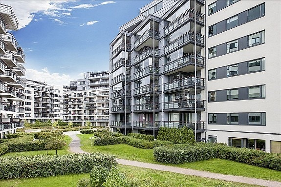 Flott og bilfritt grøntareal