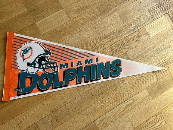 WinCraft Miami Dolphins Pennant