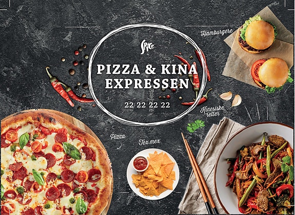 PIZZA & KINA EXPRESSEN logo