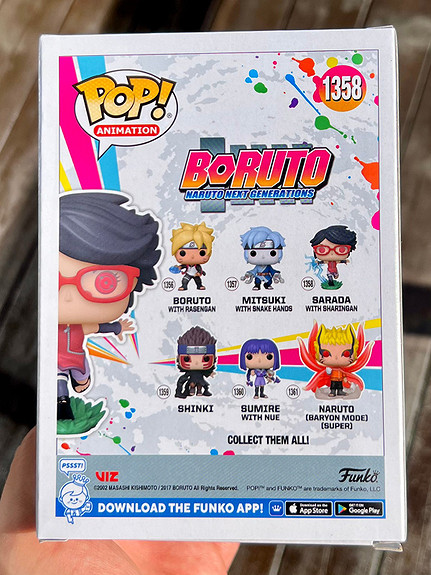 Funko Pop Sarada Uchiha Naruto Boruto