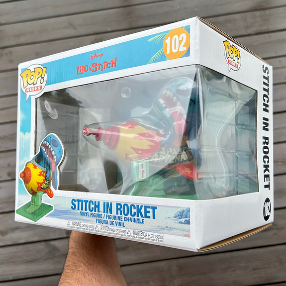 Funko Pop! Rides: Stitch in Rocket | Lilo & Stitch | Disney Lilo