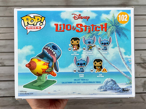 Funko Pop! Rides: Stitch in Rocket | Lilo & Stitch | Disney Lilo