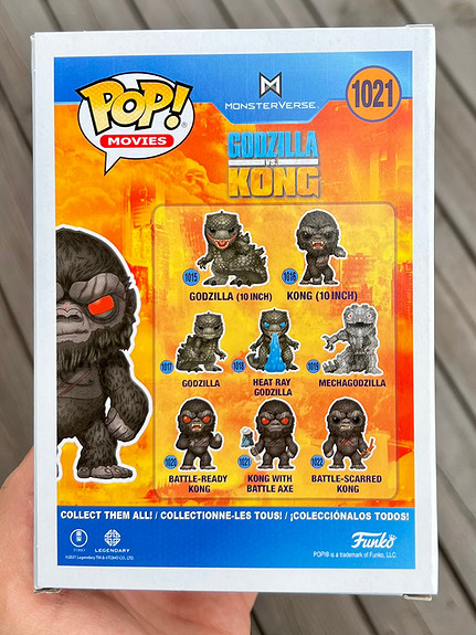 Funko POP! Movies Godzilla Vs Kong KONG WITH BATTLE AXE #1021