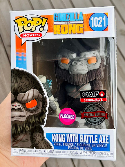 Funko Pop Kong With Battle Axe Flocked Special Edition 1021