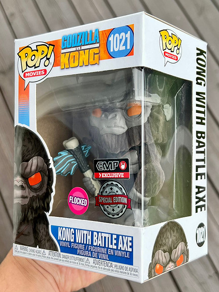 Funko POP! Movies Godzilla Vs Kong KONG WITH BATTLE AXE #1021