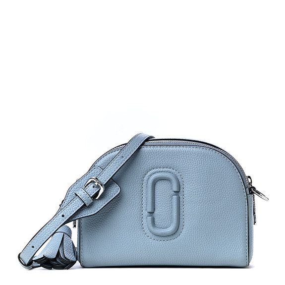 Marc Jacobs Shutter Teal Pebble Leather Crossbody Bag