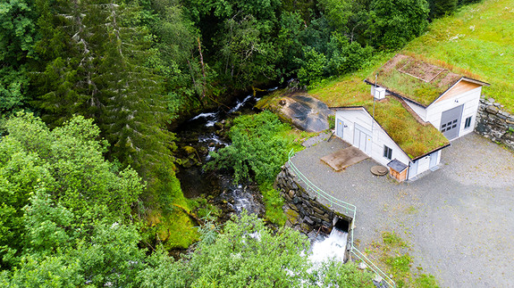 Selselva kraftverk i Gaular har en årsproduksjon på 18 GWh.