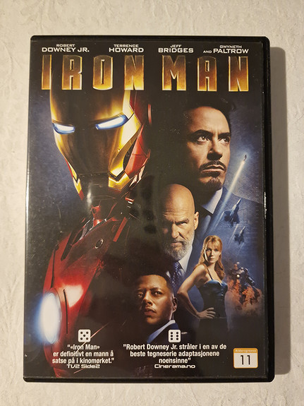 iron man 2008 dvd