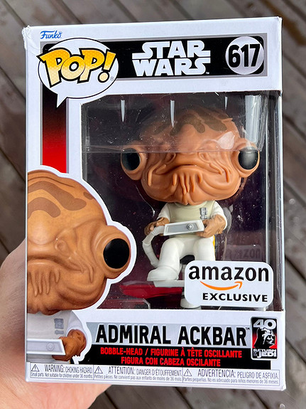 Funko Pop! Admiral Ackbar | Star Wars | Return of the Jedi (617