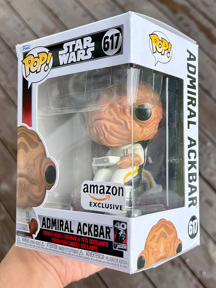 Funko Pop! Admiral Ackbar | Star Wars | Return of the Jedi (617