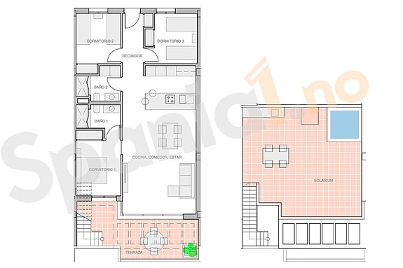 Plantegning leilighet 3-4-4
