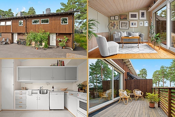Velkommen til Kikkut 6C!
Et innholdsrikt rekkehus i ende, attraktivt beliggende på Mellomhagen.
Solrik veranda og terrasse med naturskjønne omgivelser. Garasjeplass.
Velkommen!