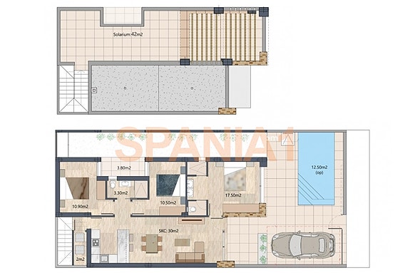 Plantegning av boligen