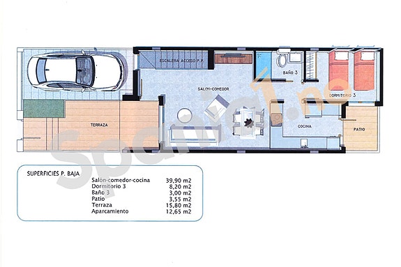 Plantegning bakkeplan