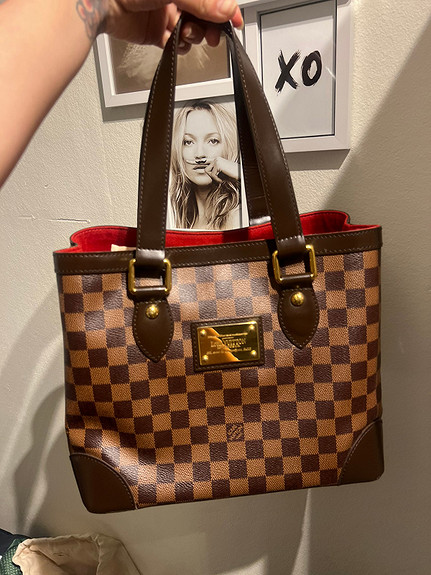 louis vuitton damier hampstead pm outfit｜TikTok Search