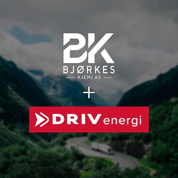 Bjørkes Kjemi og DRIV energi fusjonerer 1.desember 2023, men har allerede startet et nært samarbeid. DRIV energi er selskapet fabrikkmedarbeidere blir ansatt innenfor.