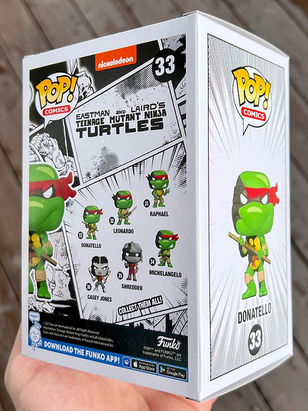 Funko Pop! Donatello [Eastman & Laird's] | Teenage Mutant Ninja