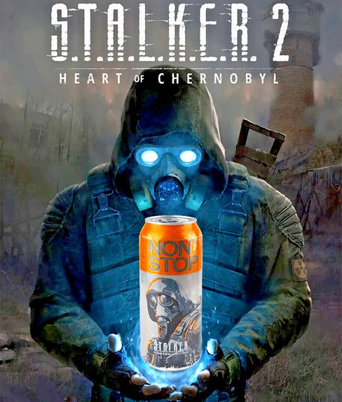 NON STOP S.T.A.L.K.E.R. energy drink dedicated to the