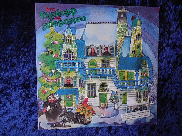 FRU PIGALOPP OG JULEPOSTEN - ØIVIND BLUNCK - SJELDEN BARNEPLATE - JOHNNYROCK