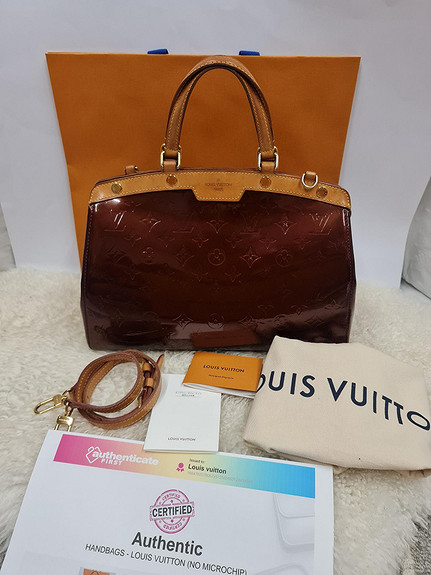 LOUIS VUITTON LV Rouge Fauviste Monogram Vernis Brea GM Bag, Luxury, Bags &  Wallets on Carousell