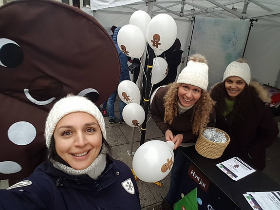 Hvit jul-stand i Oslo