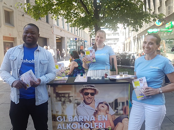 Fyll ferien-stand i Oslo