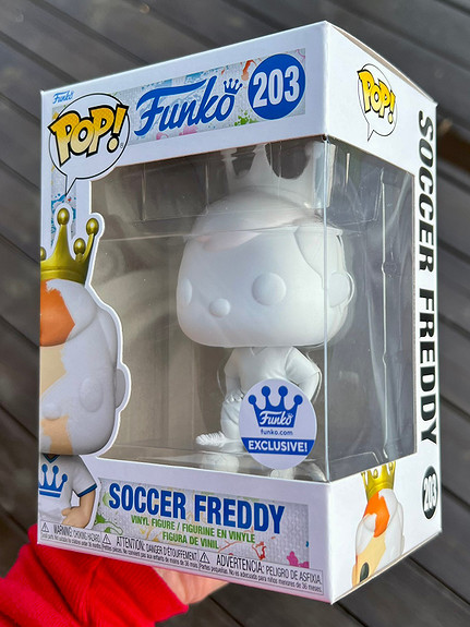 Funko Pop! Funko Soccer Freddy (DIY) Funko Shop Exclusive Figure