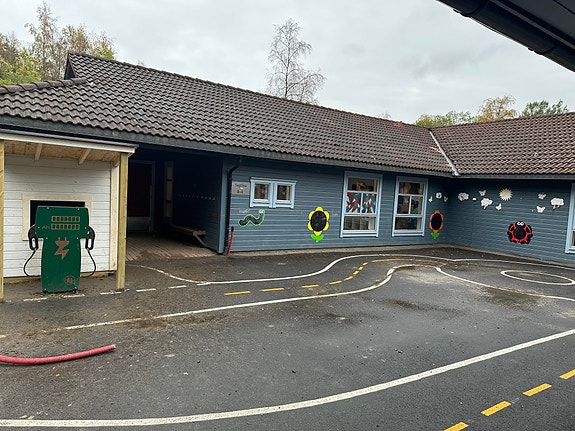 Uteområdet på storebarn