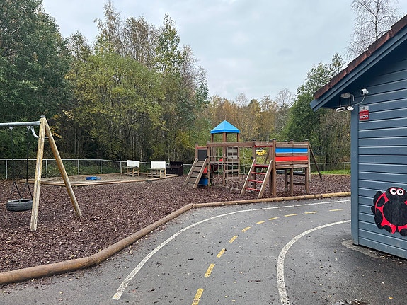 Uteområdet på storebarn