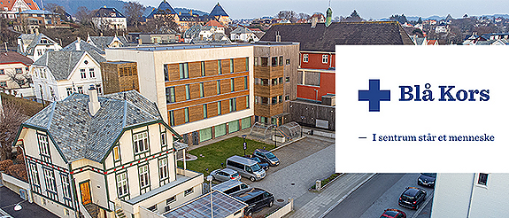 Blå Kors klinikk Haugaland logo