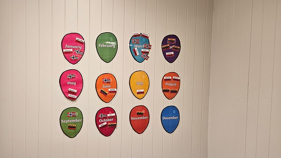 Bursdager blir feiret