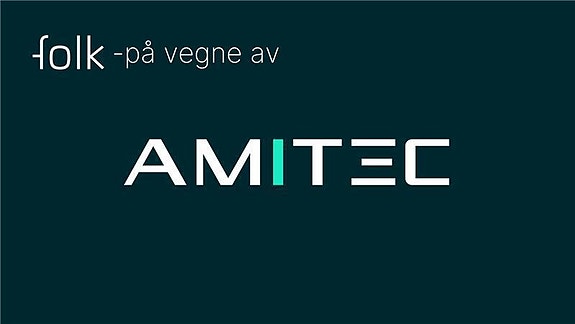 Folk AS for Amitec logo
