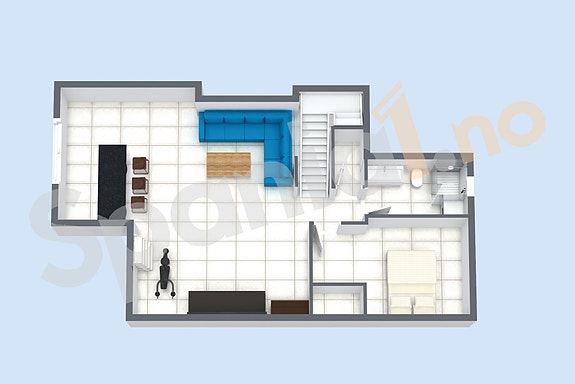 Planskisse - underetasje