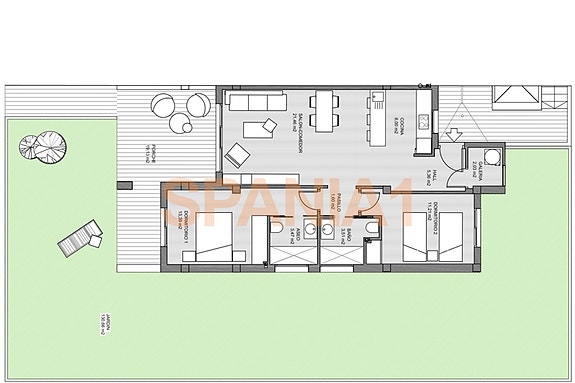 Plantegning av denne leiligheten