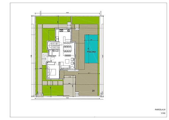 Plantegning av tomten